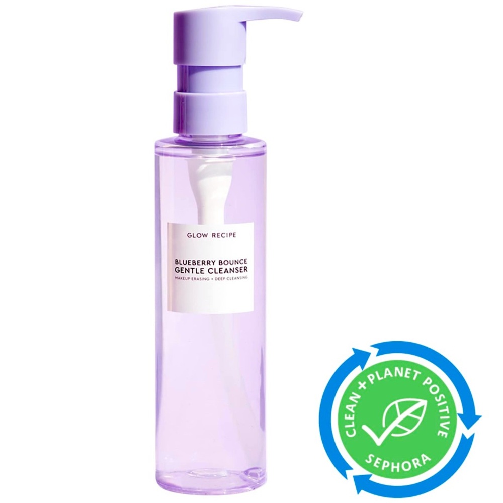 BNIB GLOW RECIPE BLUEBERRY BOUNCE GENTLE CLEANSER, FULL SIZE